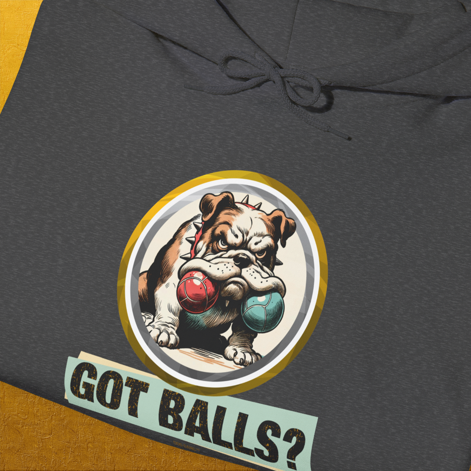 Got Balls? Volume 1, Unisex Hoodie-. A dog-themed Design from Dog Gang