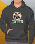 Got Balls? Volume 1, Unisex Hoodie-. For dog lovers and dog owners. Design by Dog Gang