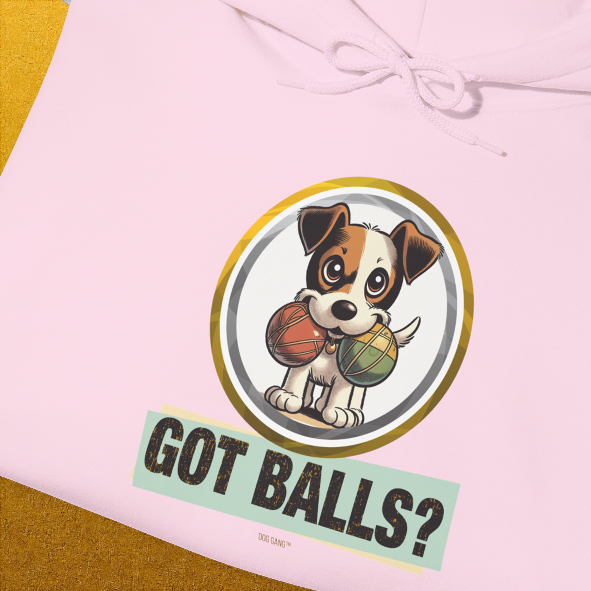 Got Balls? Volume 5, Unisex Hoodie-. For dog lovers and dog owners. Design by Dog Gang