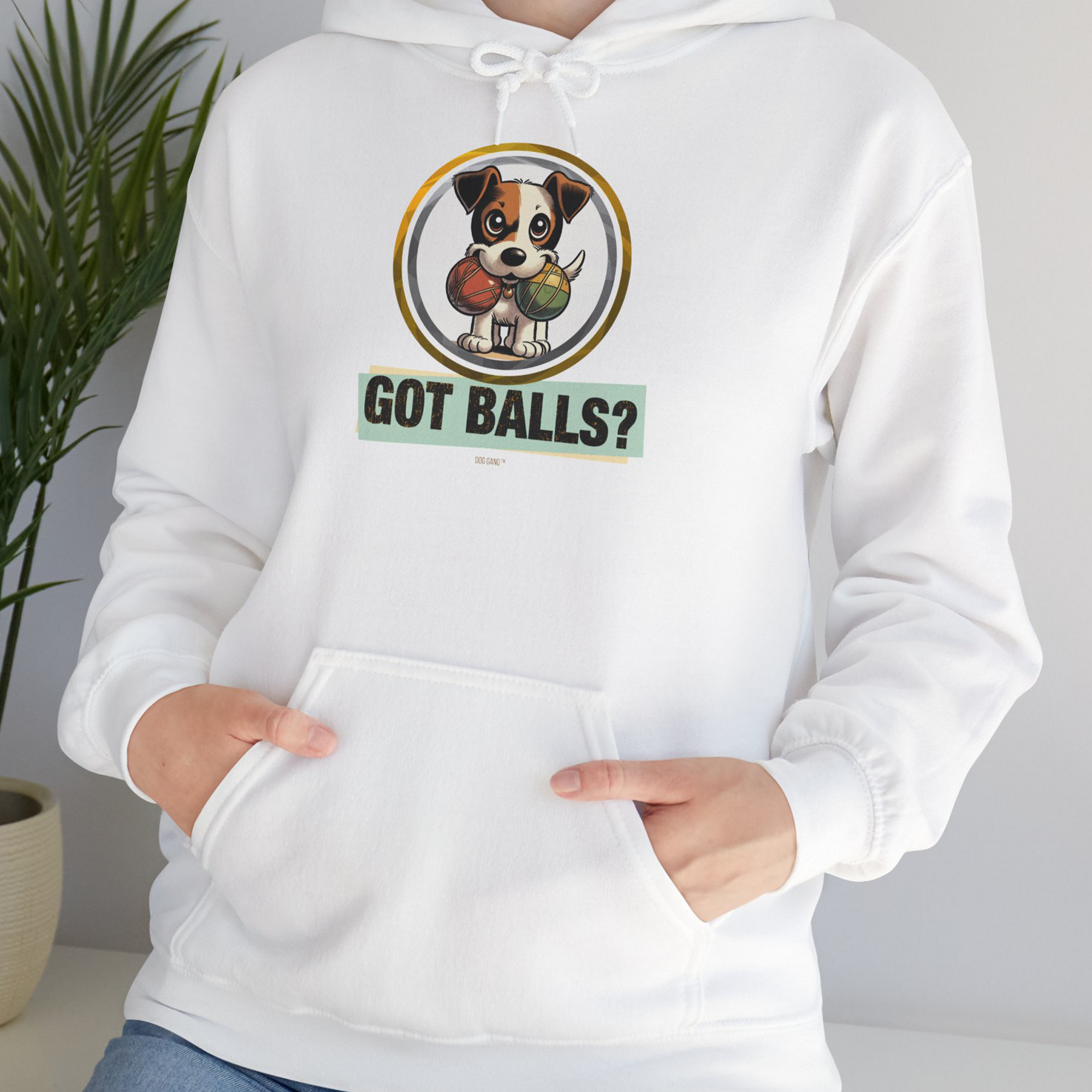 Got Balls? Volume 5, Unisex Hoodie-, a cool and stylish design with a funny saying from Dog Gang