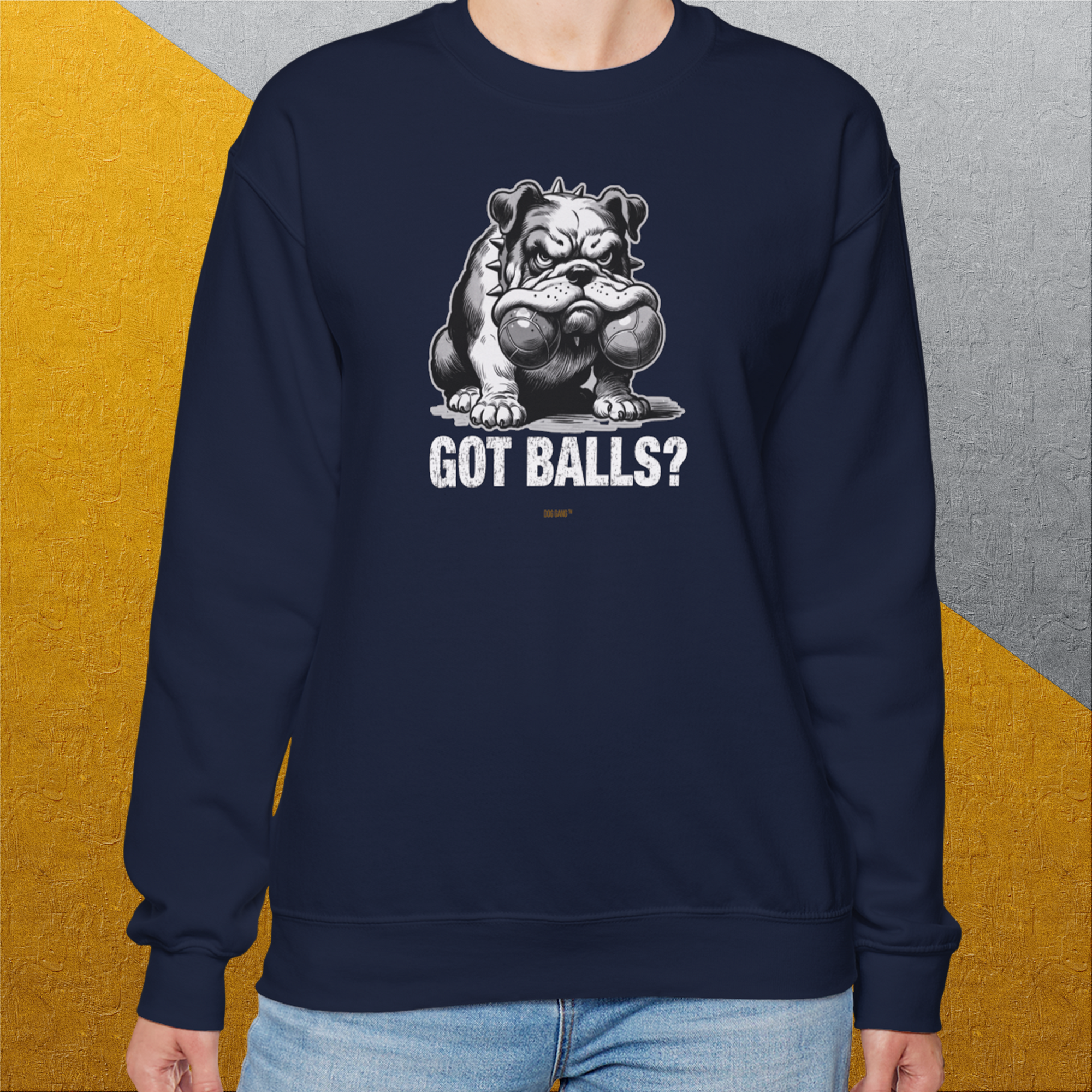 Got Balls? Volume 3, Unisex Sweatshirt-, a fun and stylish sweatshirt design for dog lovers from Dog Gang