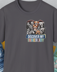 My Heart Belong To Dogs (discover my inner joy), Volume 3, Unisex T-Shirt-Charcoal, Design by Dog Gang