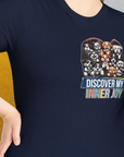 My Heart Belong To Dogs (discover my inner joy), Volume 3, Unisex T-Shirt-, Design by Dog Gang
