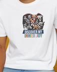My Heart Belong To Dogs (discover my inner joy), Volume 3, Unisex T-Shirt-. For dog lovers and dog owners. Design by Dog Gang