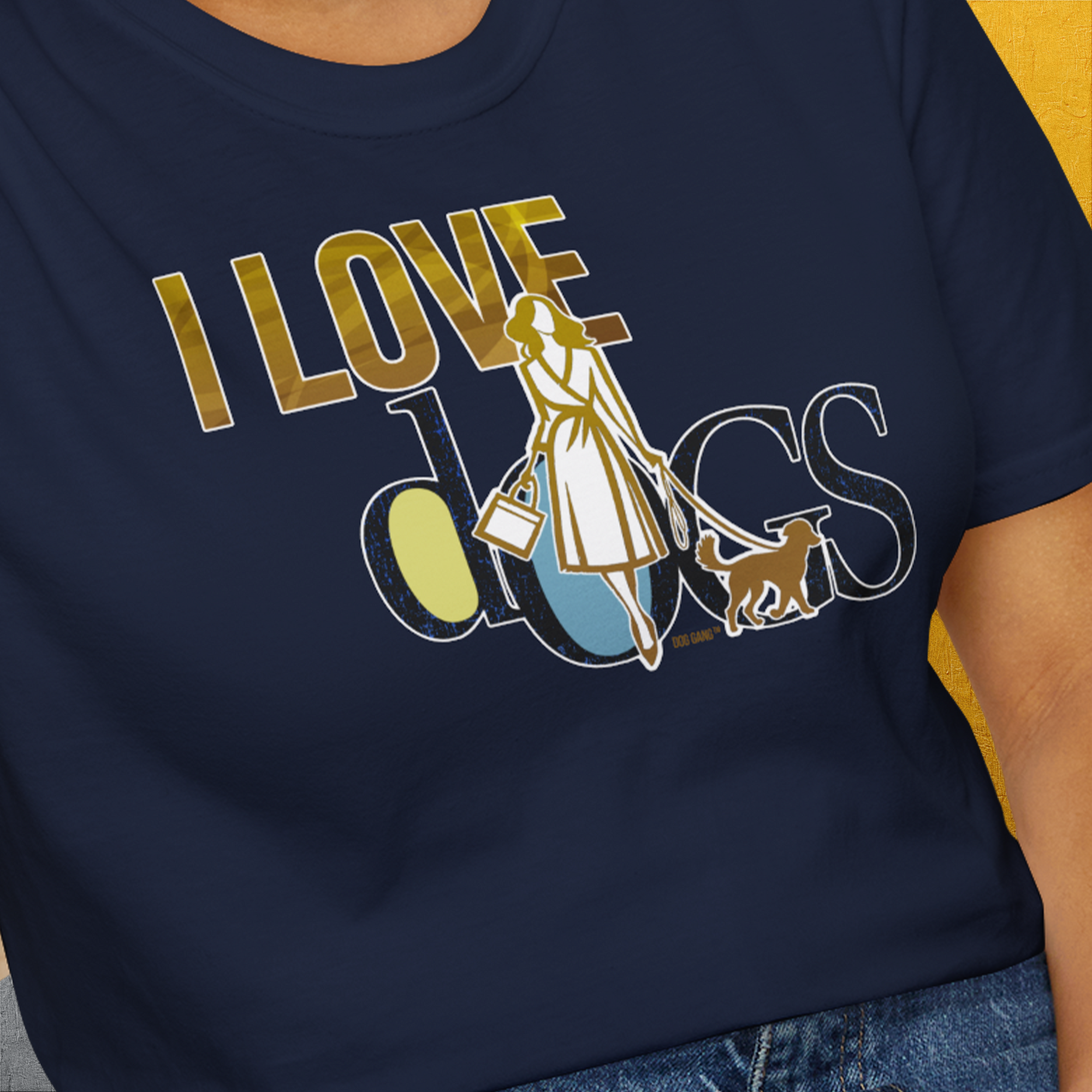 I Love Dogs - Series I, Volume 3, Unisex T-Shirt-, a fun and stylish design for dog lovers from Dog Gang