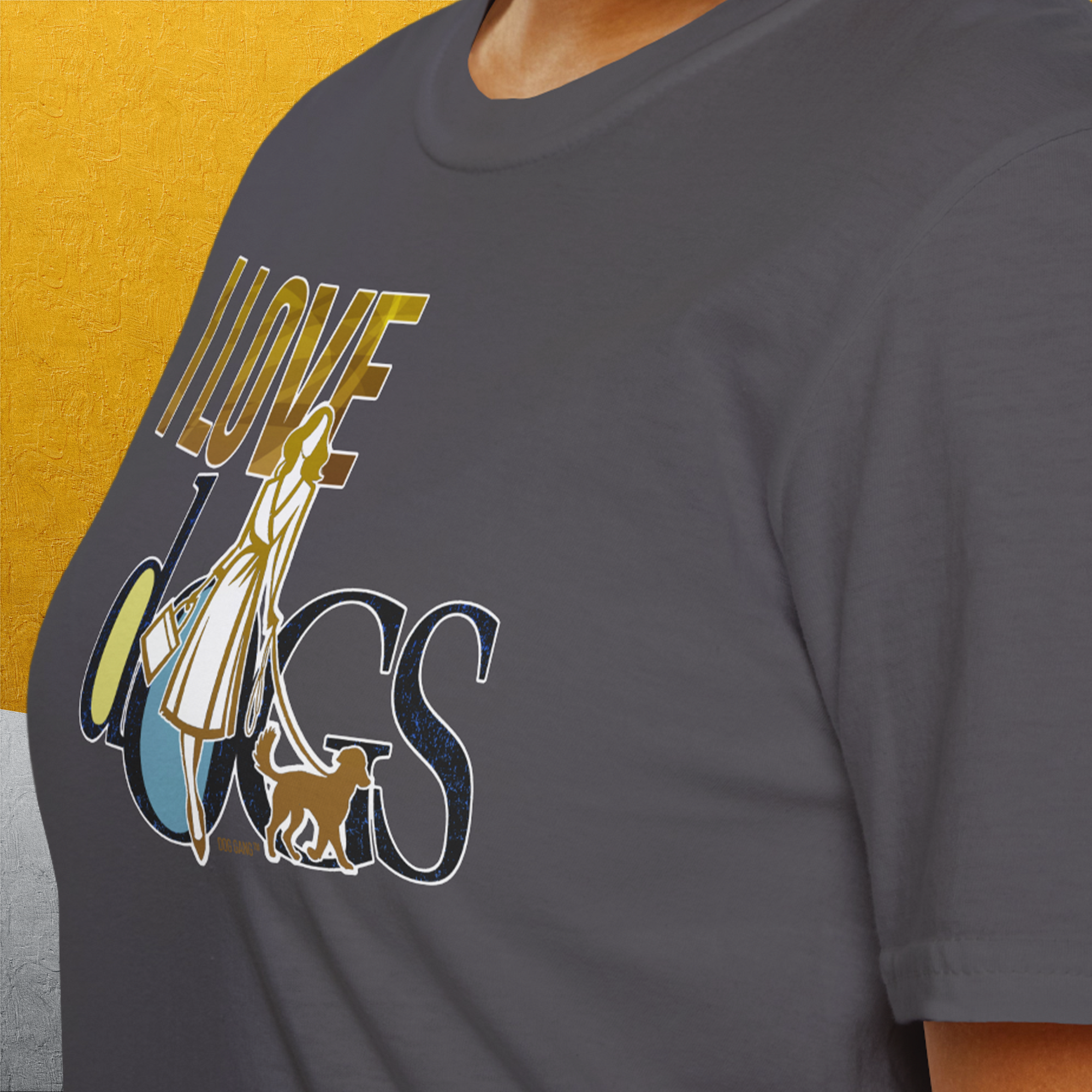 I Love Dogs - Series I, Volume 3, Unisex T-Shirt-, Design by Dog Gang