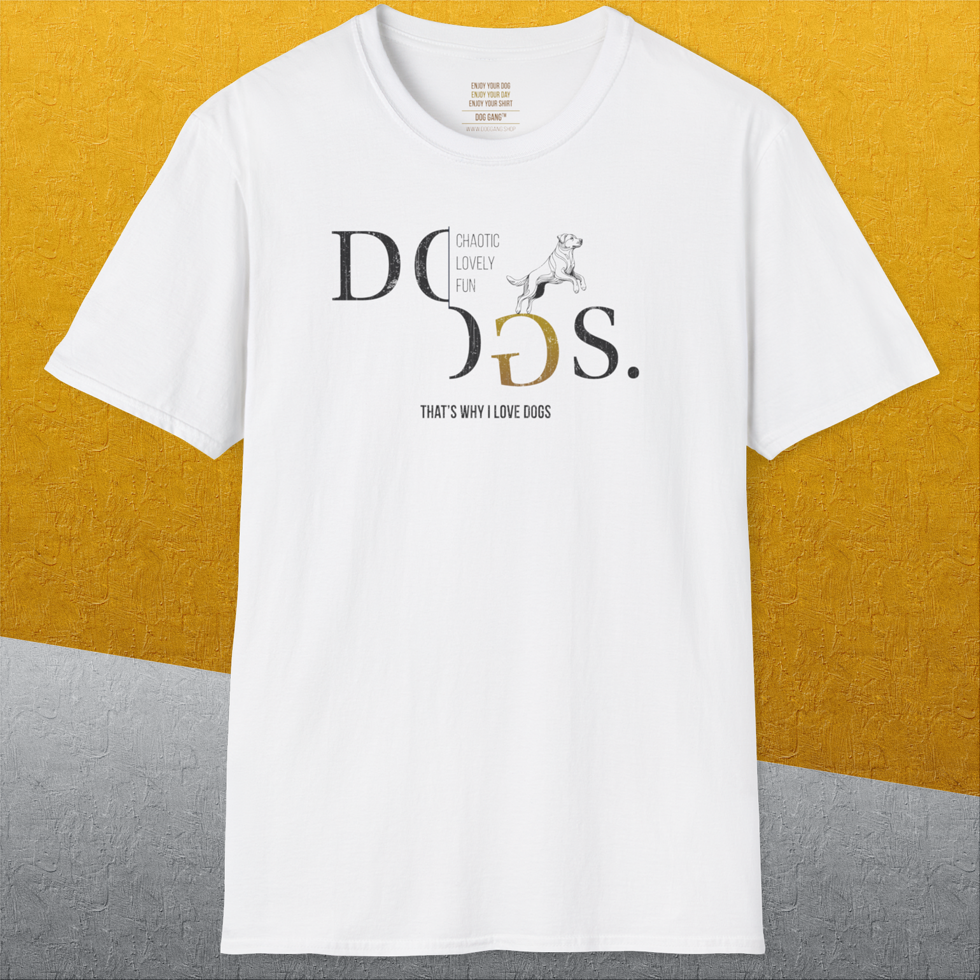 I Love Dogs - Series I, Volume 4, Unisex T-Shirt-, a cool and stylish design with a funny saying from Dog Gang