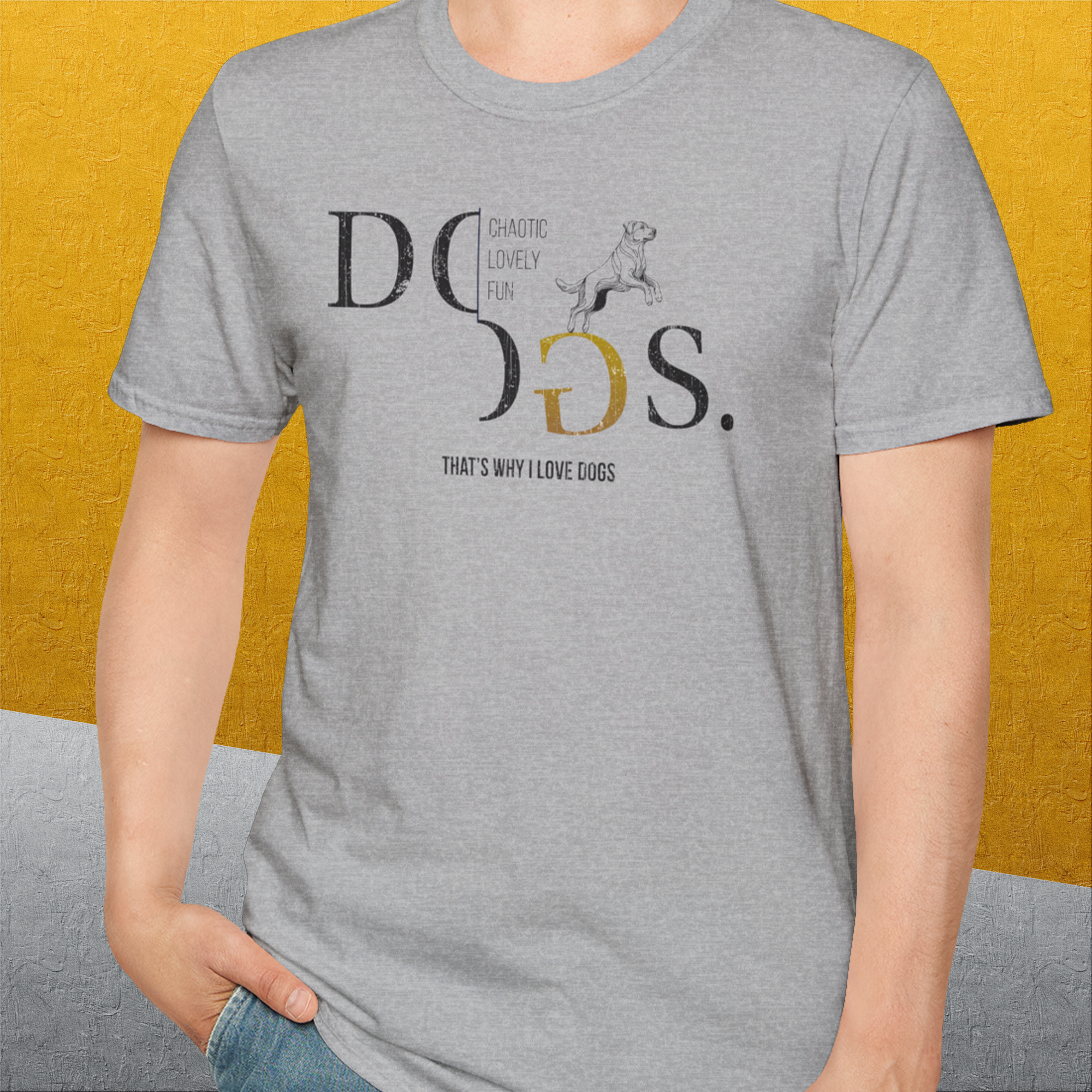 I Love Dogs - Series I, Volume 4, Unisex T-Shirt-, Design by Dog Gang