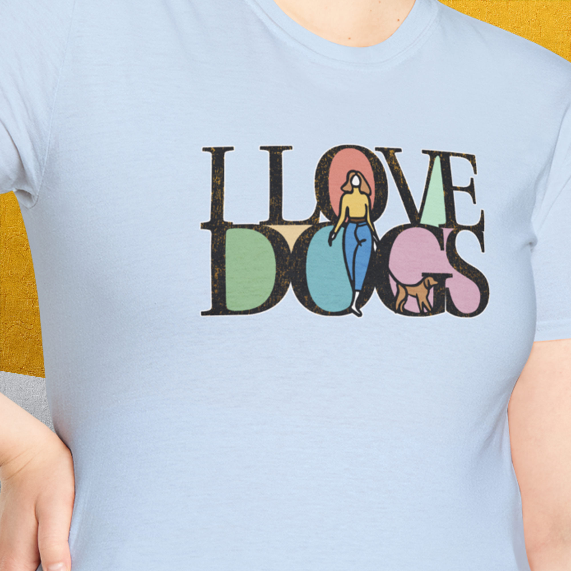 I Love Dogs - Series I, Volume 5, Unisex T-Shirt-, Design by Dog Gang