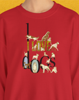 I Love Dogs - Series I, Volume 1, Unisex Sweatshirt-, Design by Dog Gang
