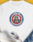 This semi-fitted Womens T-shirt features a dog in a patriotic outfit with the saying, I WANT YOU FOR WALKING THE DOG. Its perfect for any dog owner. Designed by Dog Gang.
