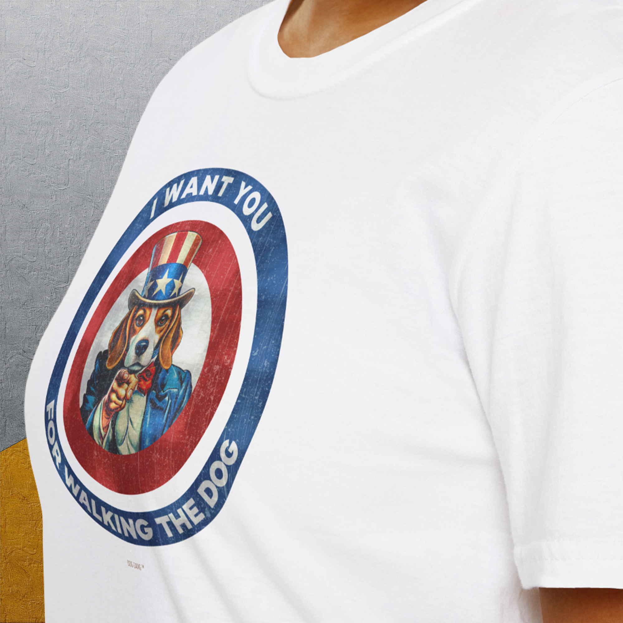 I Want You For Walking The Dog, Volume 1, Unisex T-Shirt-, Design by Dog Gang