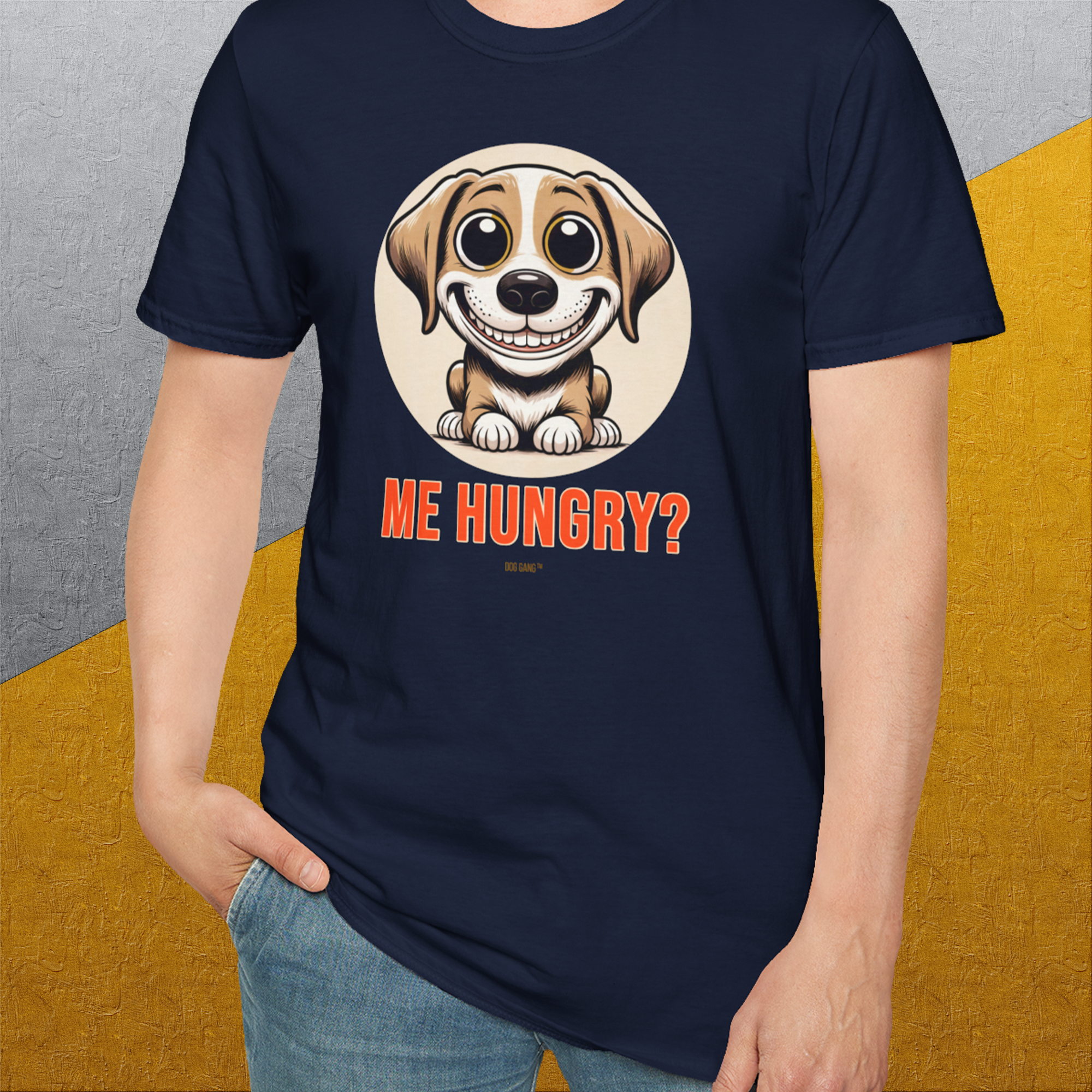 Me Hungry? Volume 2, Unisex T-Shirt-, Design by Dog Gang