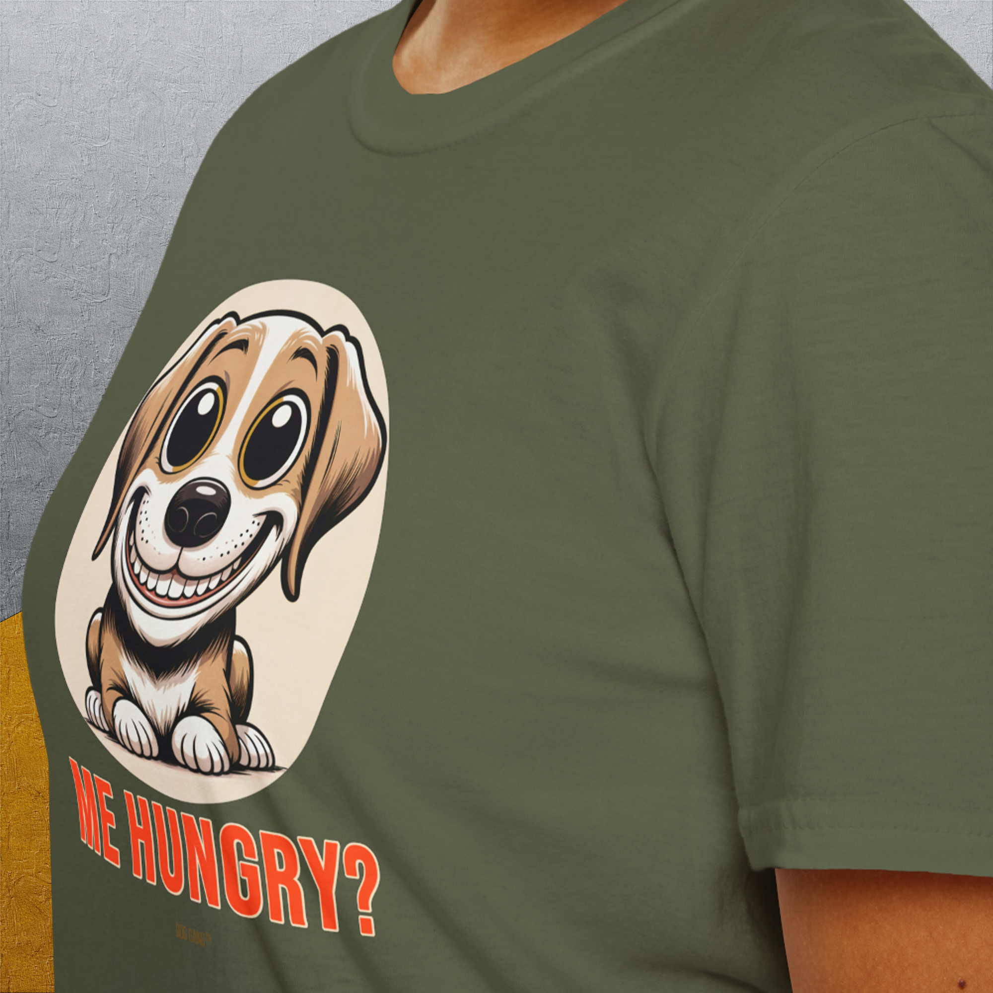 Me Hungry? Volume 2, Unisex T-Shirt-, Design by Dog Gang