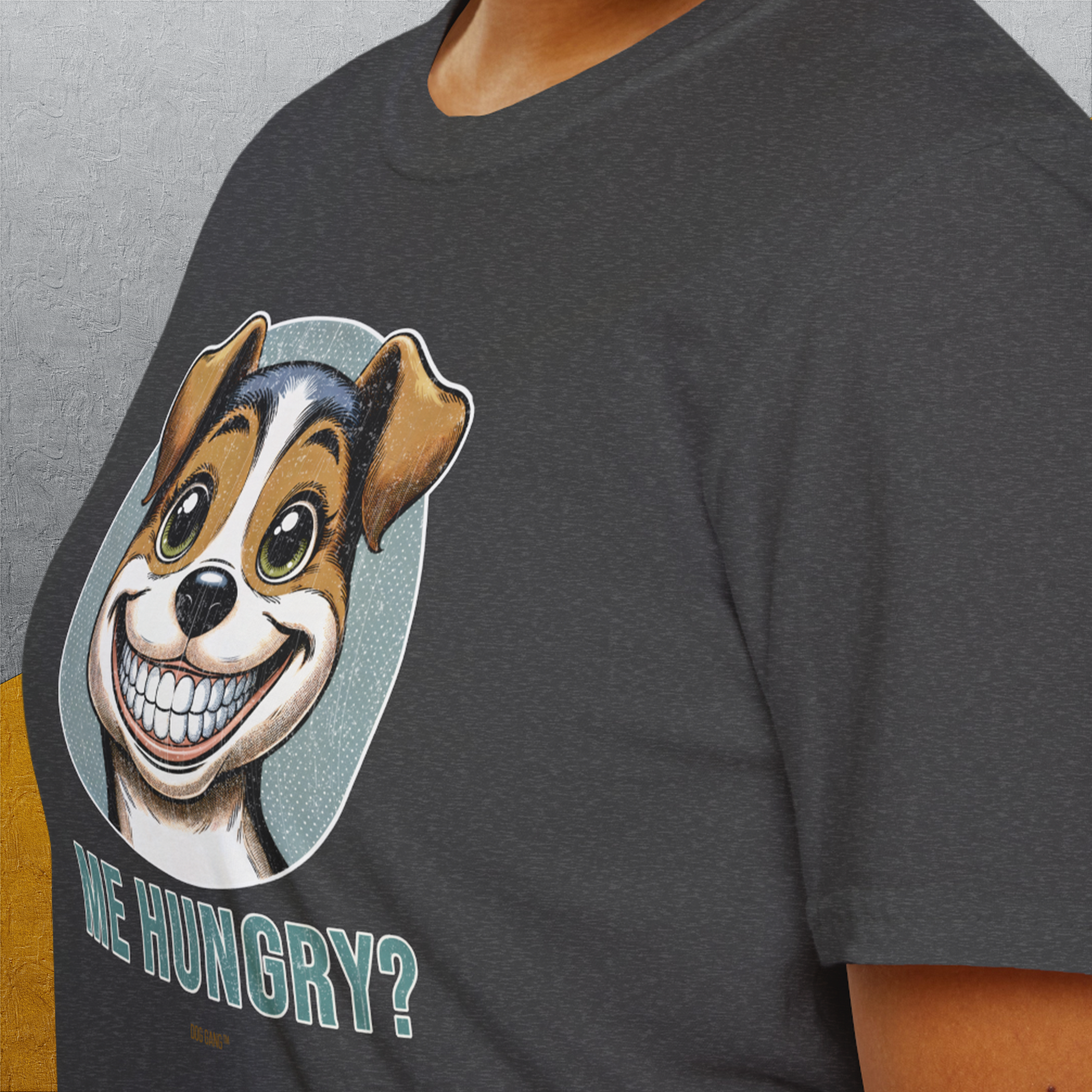 Me Hungry? Volume 4, Unisex T-Shirt-, Design by Dog Gang