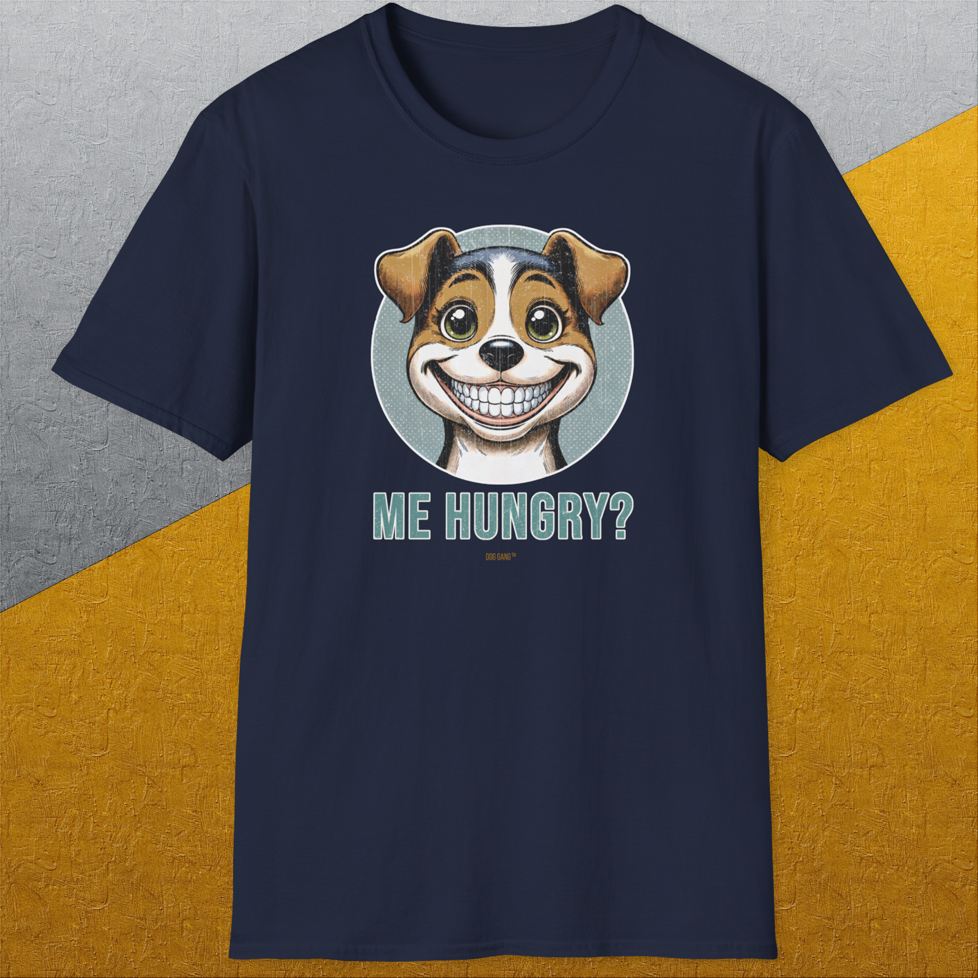 Me Hungry? Volume 4, Unisex T-Shirt-, a cool and stylish design with a funny saying from Dog Gang