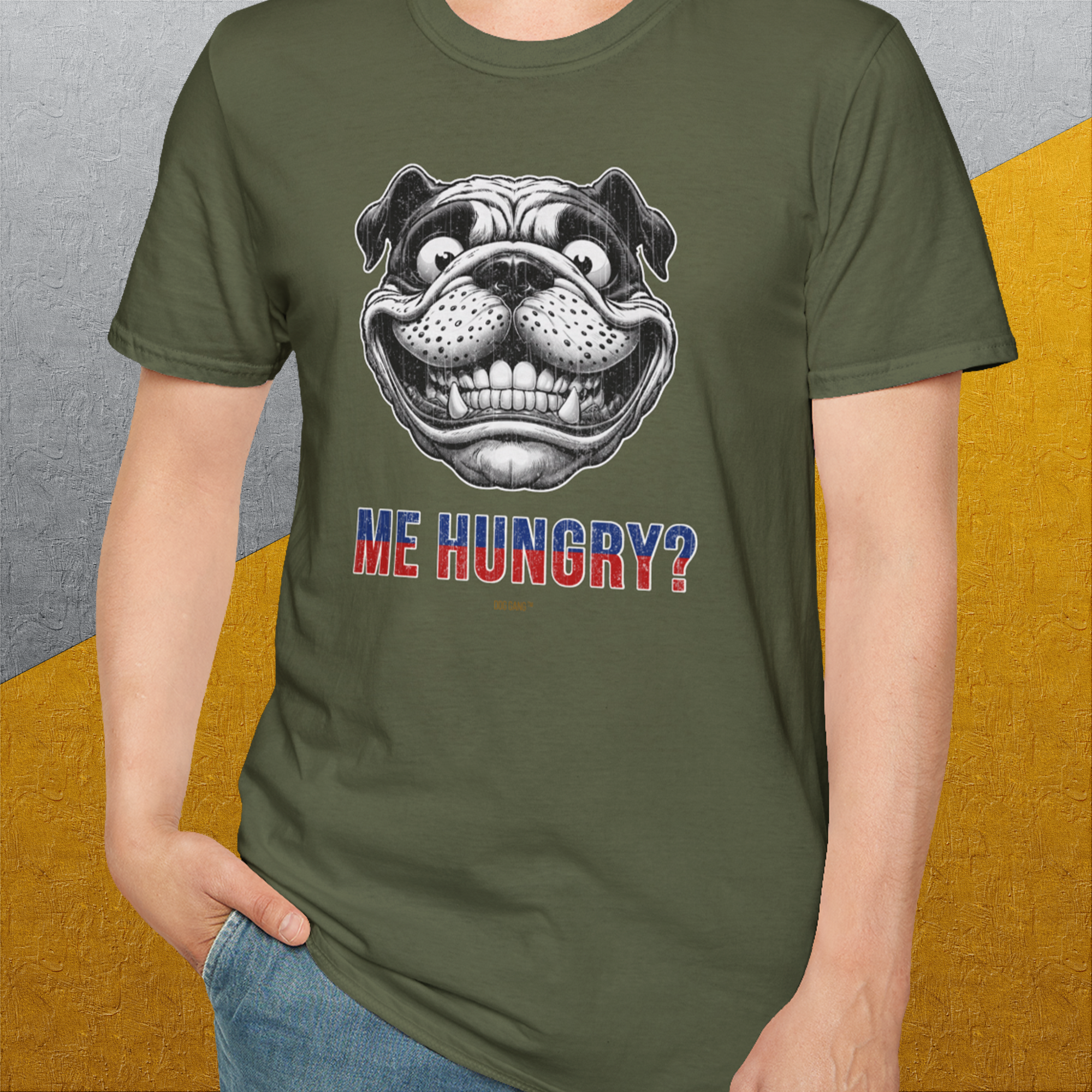 Me Hungry? Volume 5, Unisex T-Shirt-, Design by Dog Gang