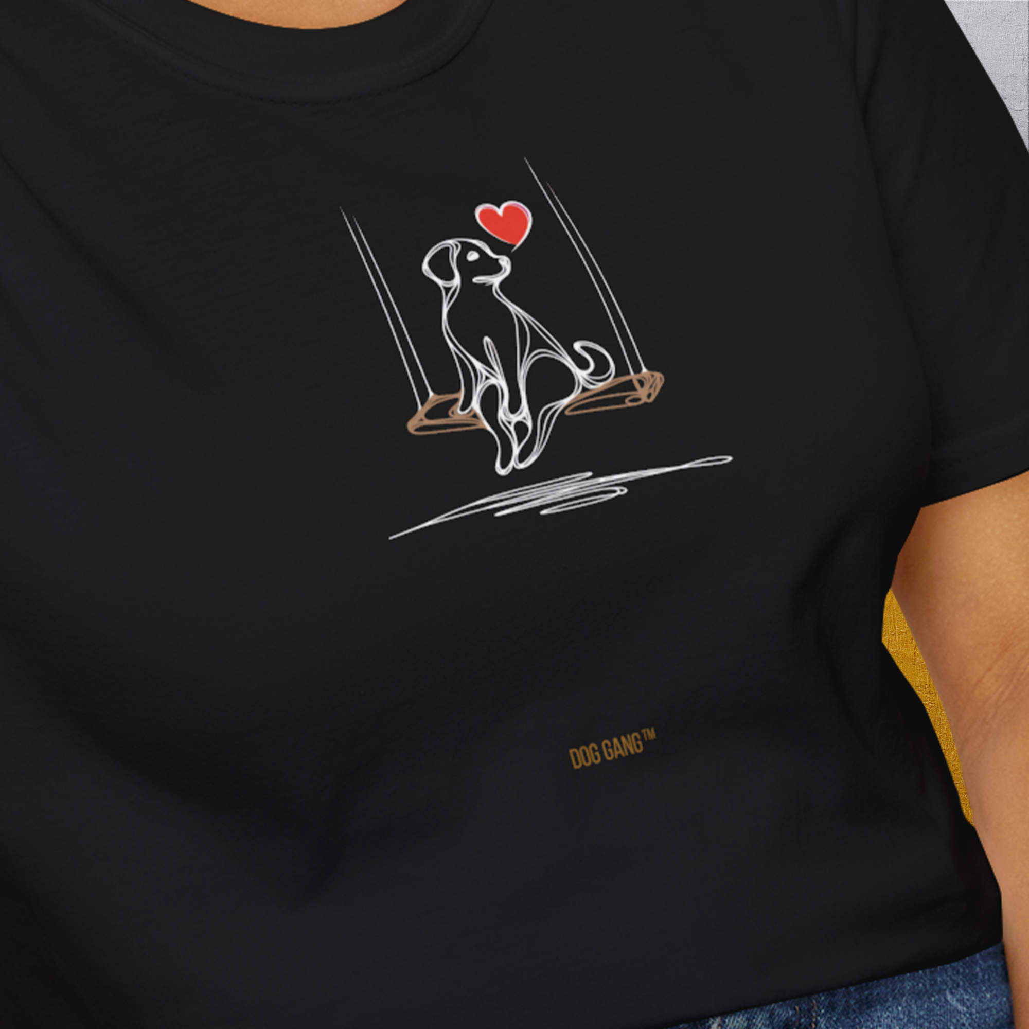 The Dog Gang Minimalistic Series I, Volume 1, Unisex T-Shirt-, a cool and stylish design with a funny saying from Dog Gang