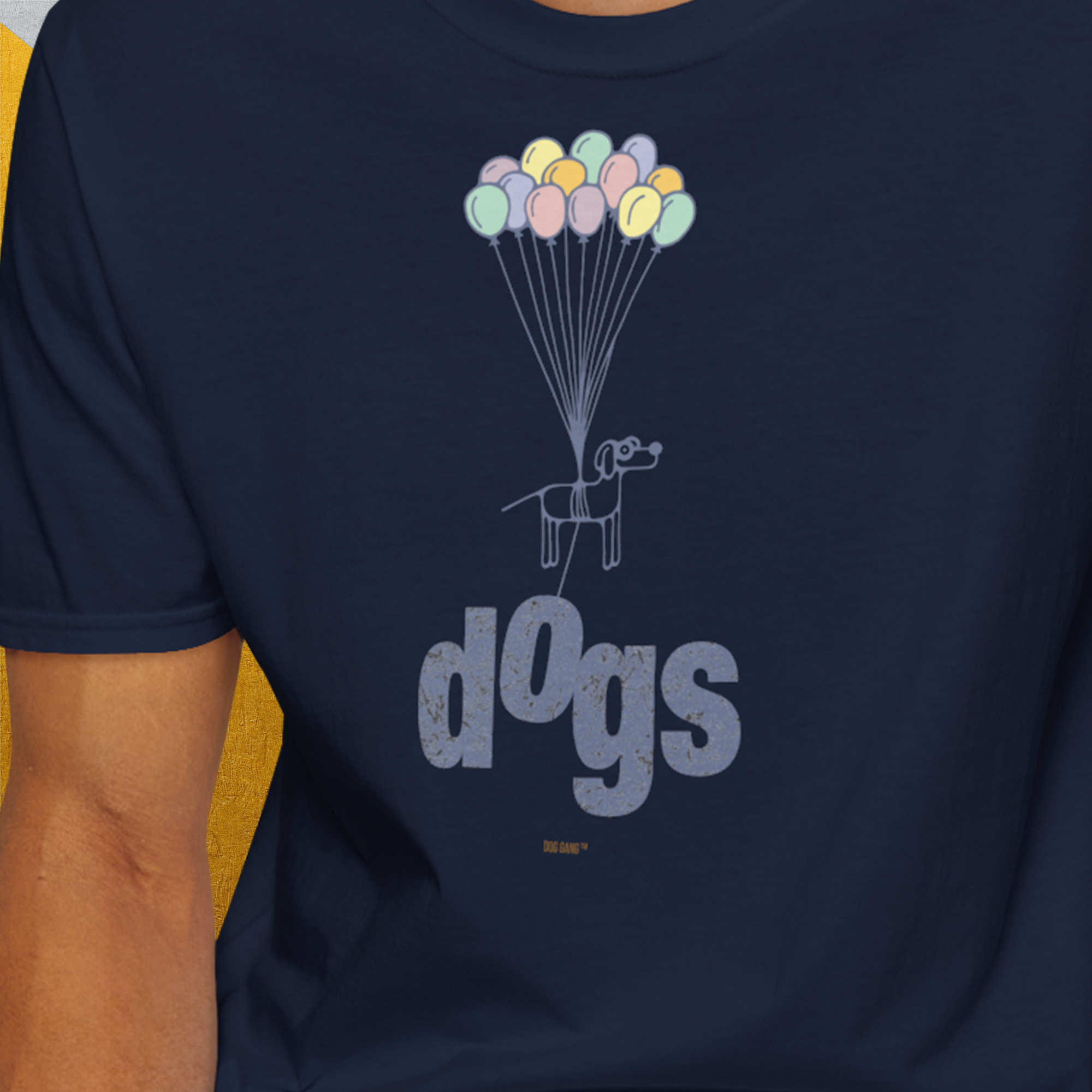 The Dog Gang Minimalistic Series II, Volume 1, Unisex T-Shirt-a minimalistic Shirtdesign for dog lovers by Dog Gang