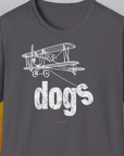 The Dog Gang Minimalistic Series II, Volume 4, Unisex T-Shirt-Charcoal-Design made by Dog Gang