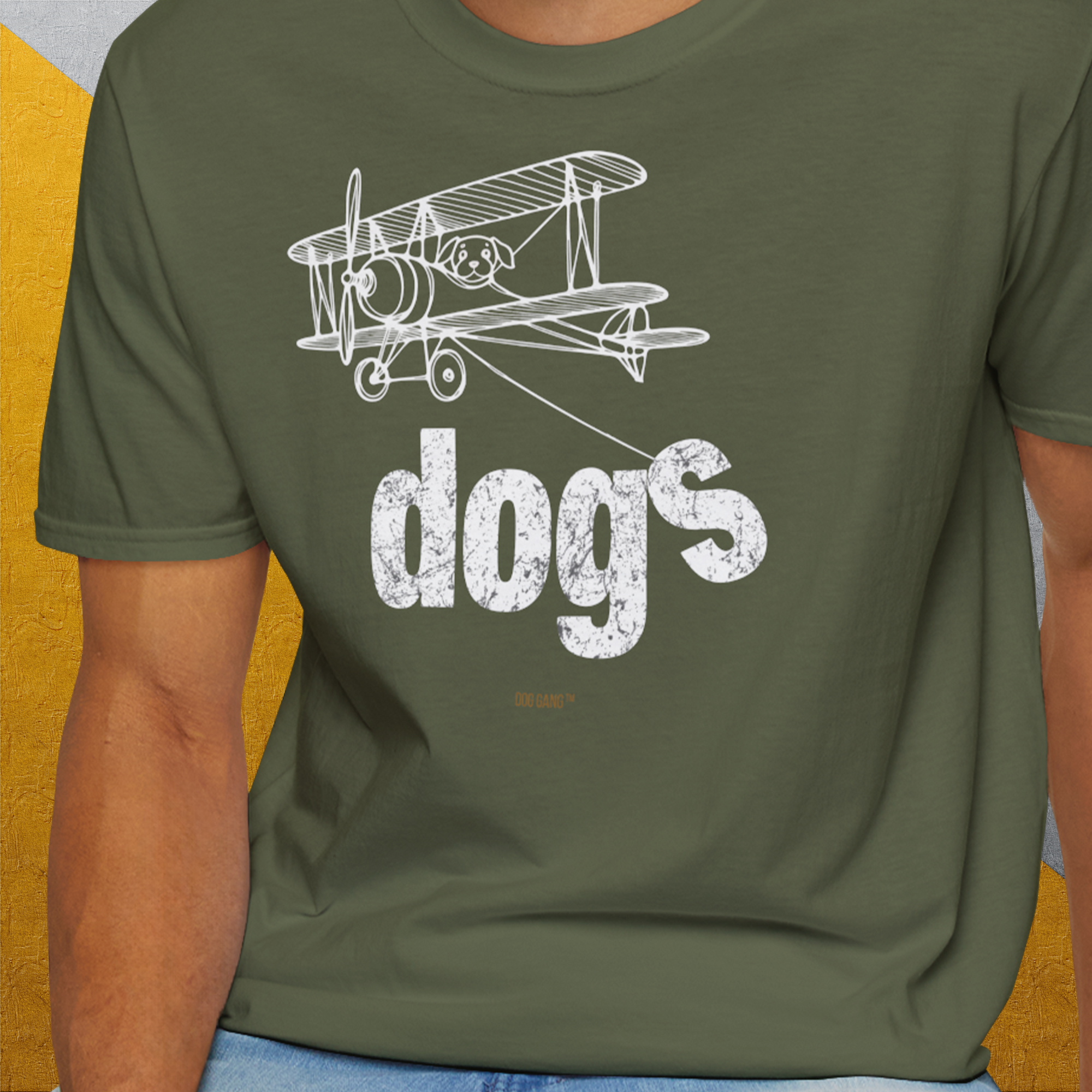 The Dog Gang Minimalistic Series II, Volume 4, Unisex T-Shirt-. For dog lovers and dog owners. Design by Dog Gang