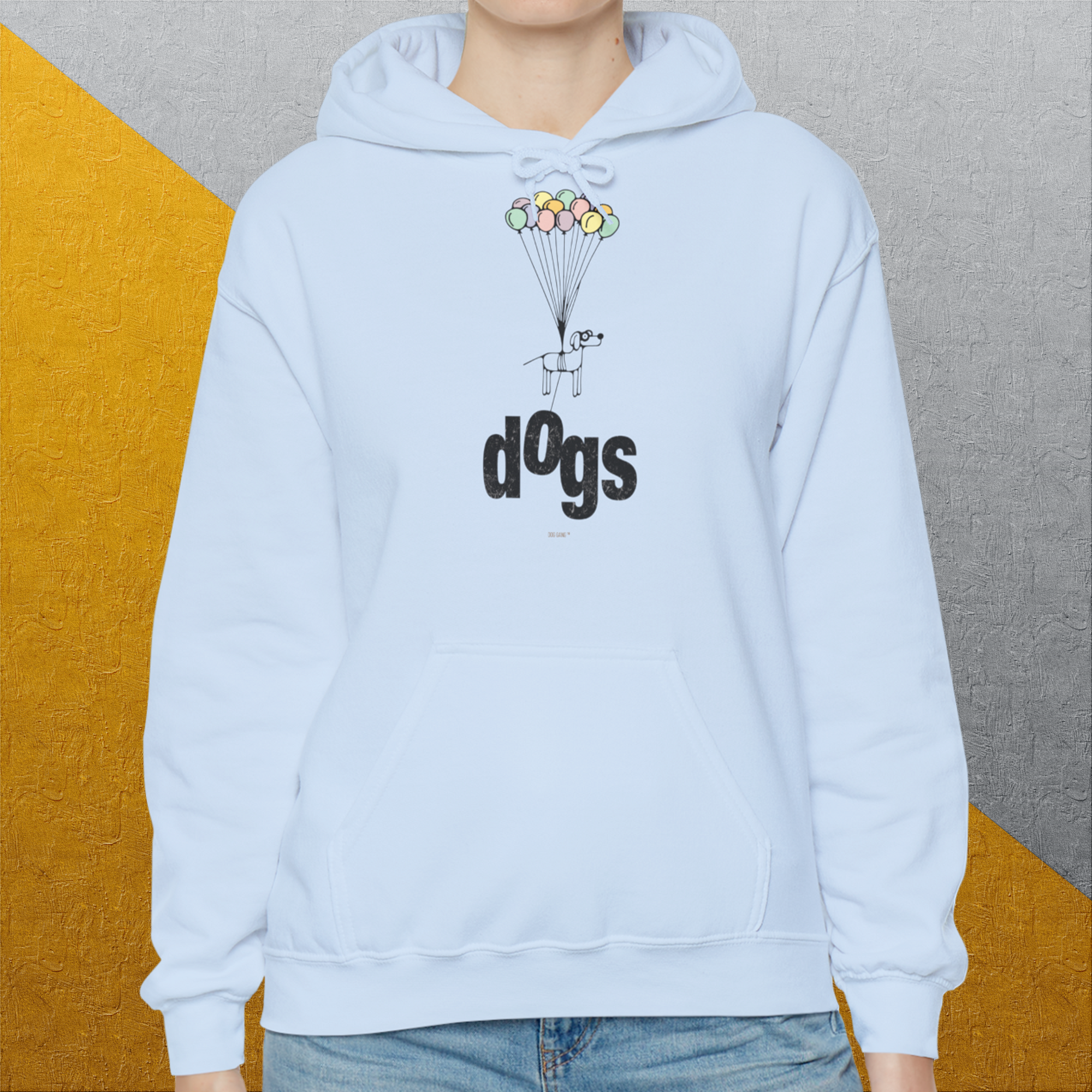 The Dog Gang Minimalistic Series II, Volume 1, Unisex Hoodie-a minimalistic Shirtdesign by Dog Gang of Switzerland