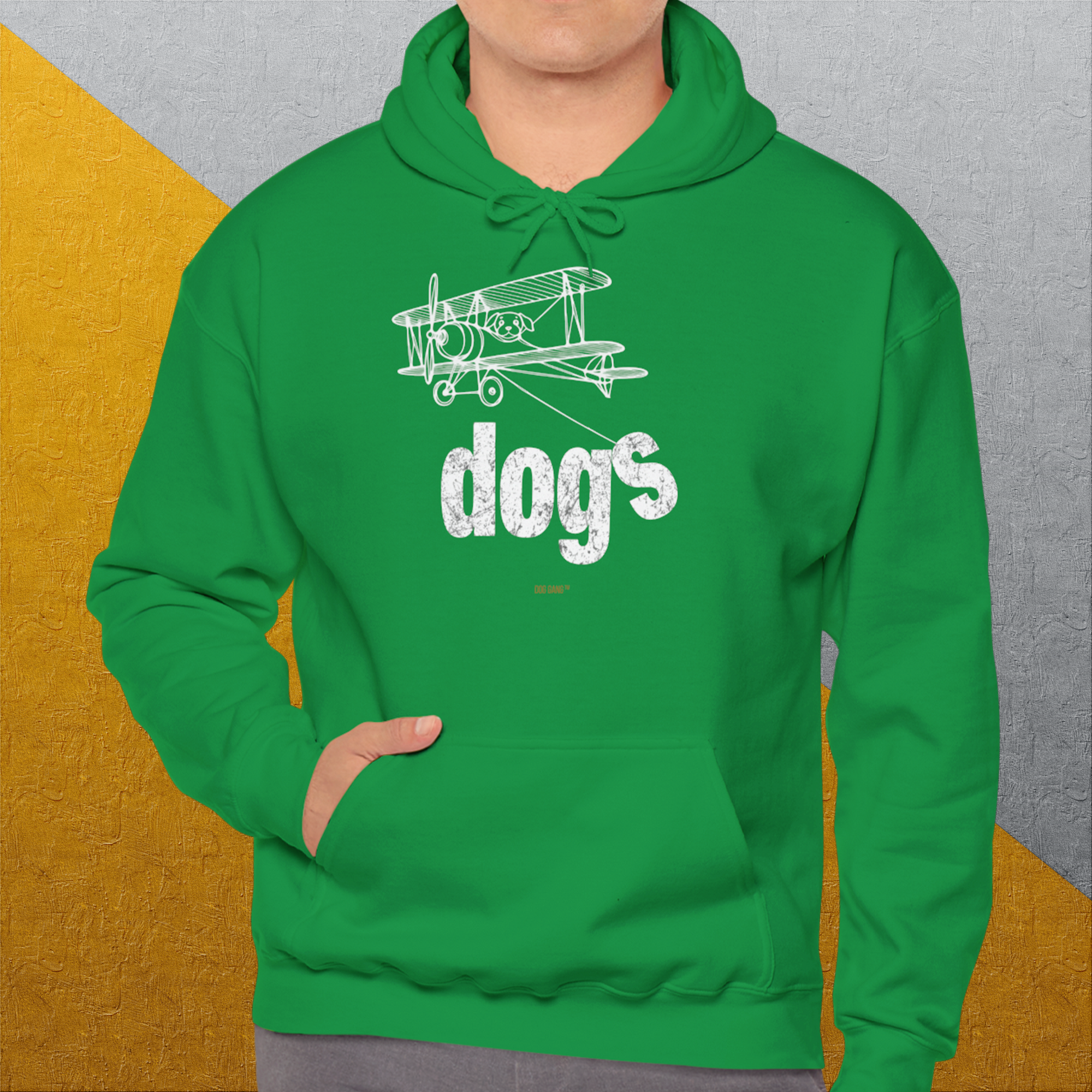 The Dog Gang Minimalistic Series II, Volume 4, Unisex Hoodie-. For dog lovers and dog owners. Design by Dog Gang