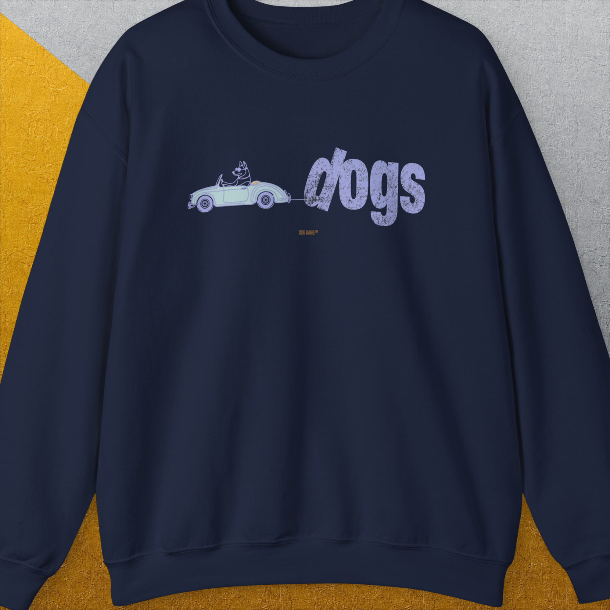 The Dog Gang Minimalistic Series II, Volume 2, Unisex Sweatshirt- another funny dog lover Shirtdesign made by Dog Gang