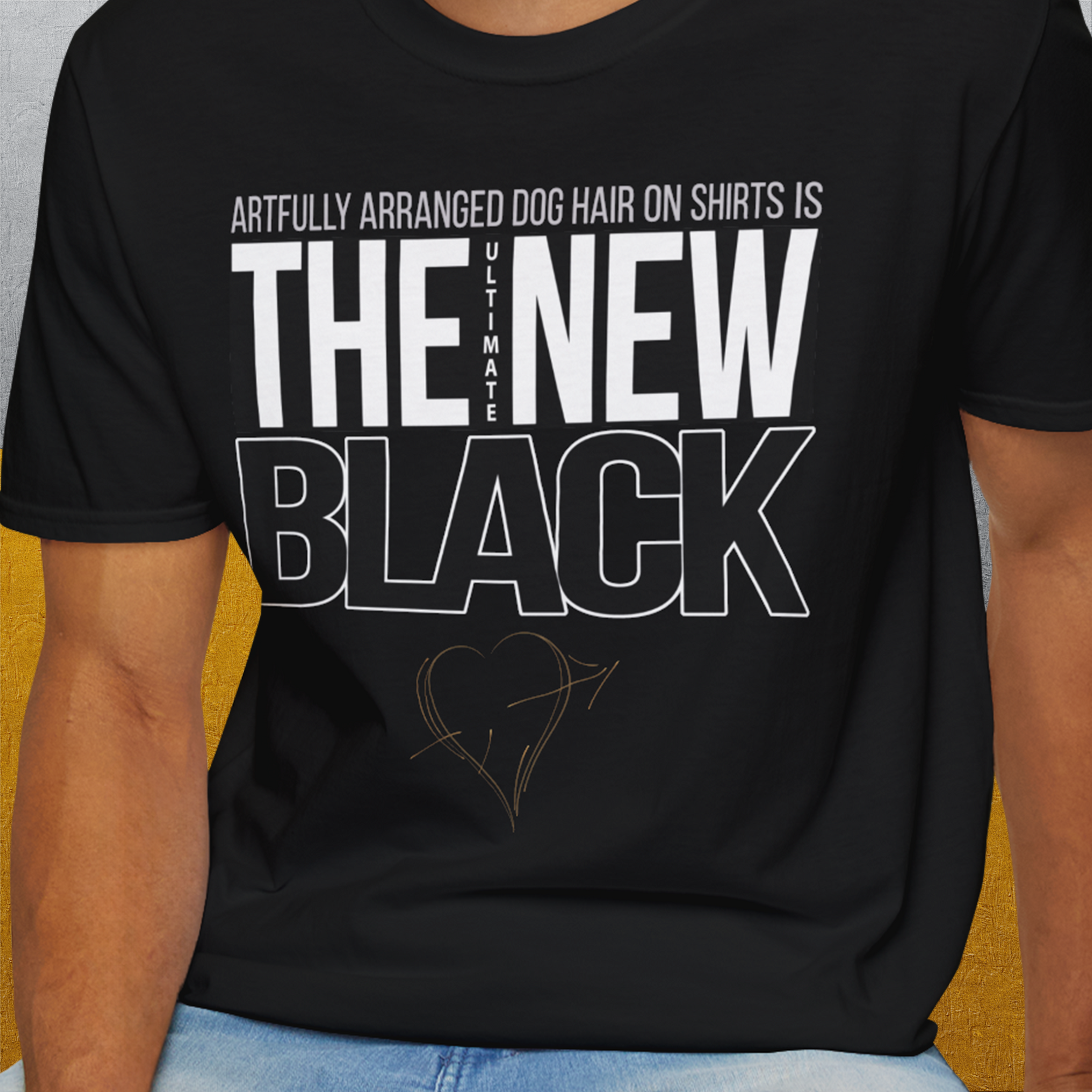 The Ultimate New Black, Volume 1, Unisex T-Shirt-. For dog lovers and dog owners. Design by Dog Gang