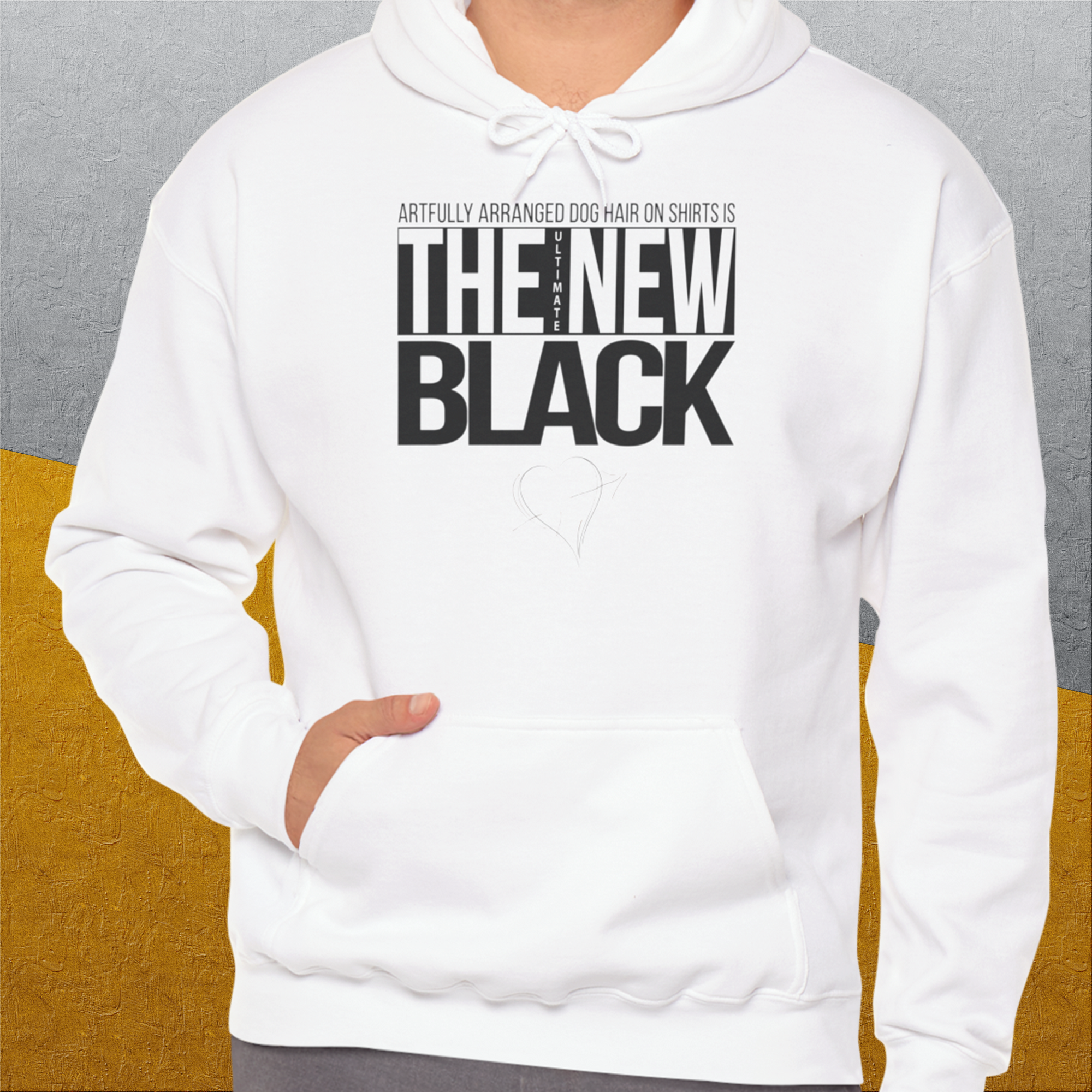The Ultimate New Black, Volume 1, Unisex Hoodie-. A perfect gift for dog lovers and dog owners. Design by Dog Gang