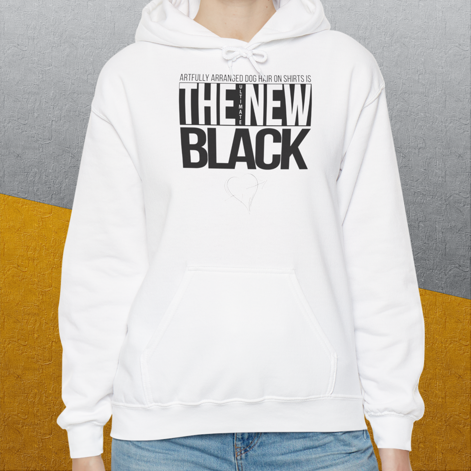 The Ultimate New Black, Volume 1, Unisex Hoodie-. A perfect gift for dog lovers and dog owners. Design by Dog Gang