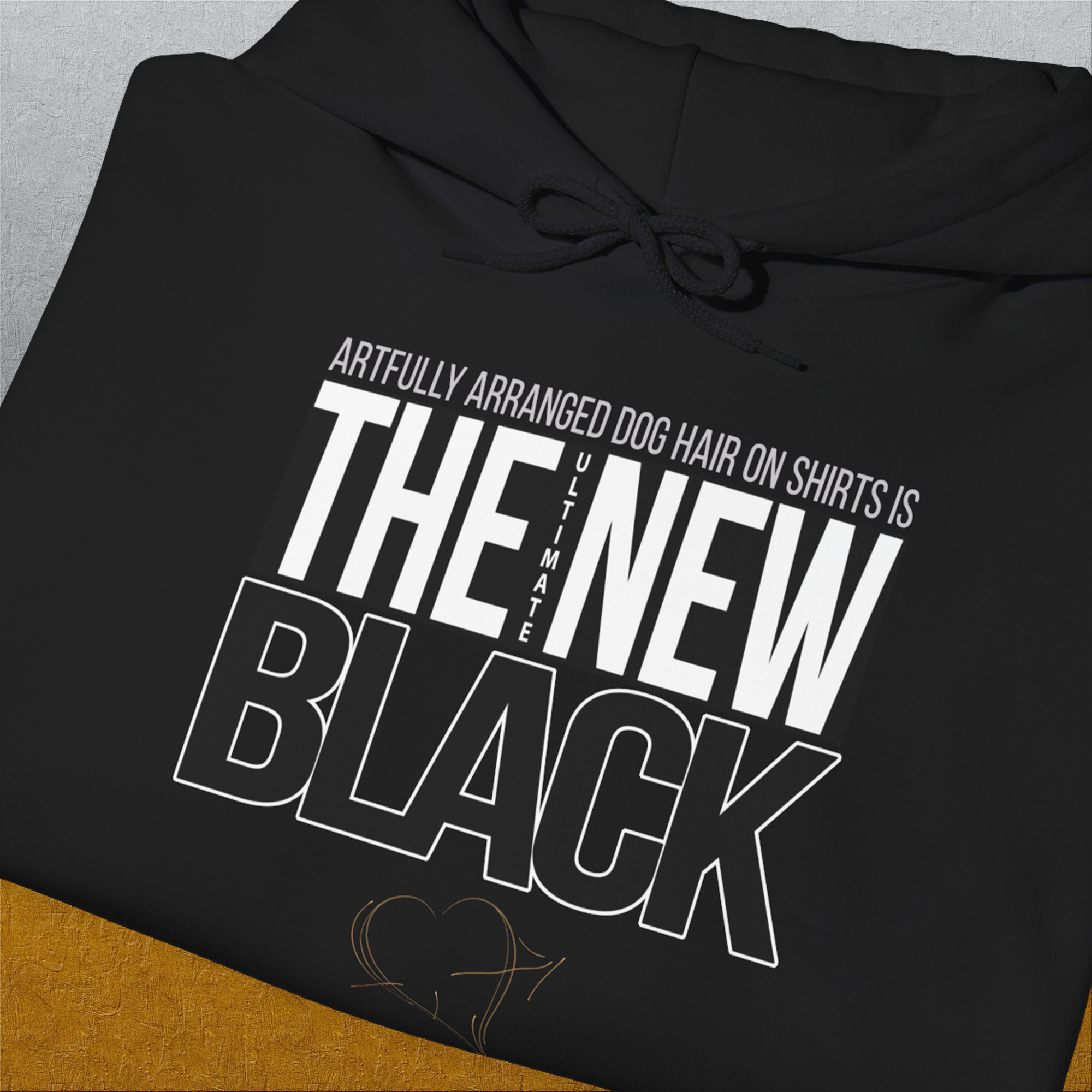 The Ultimate New Black, Volume 1, Unisex Hoodie-. For dog lovers and dog owners. Design by Dog Gang