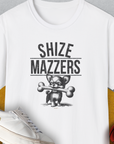 Shize Mazzers, Volume 2, Unisex T-Shirt-White, Design by Dog Gang