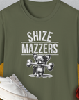 Shize Mazzers, Volume 2, Unisex T-Shirt-Military Green, Design by Dog Gang