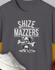 Shize Mazzers, Volume 2, Unisex T-Shirt-Charcoal, Design by Dog Gang