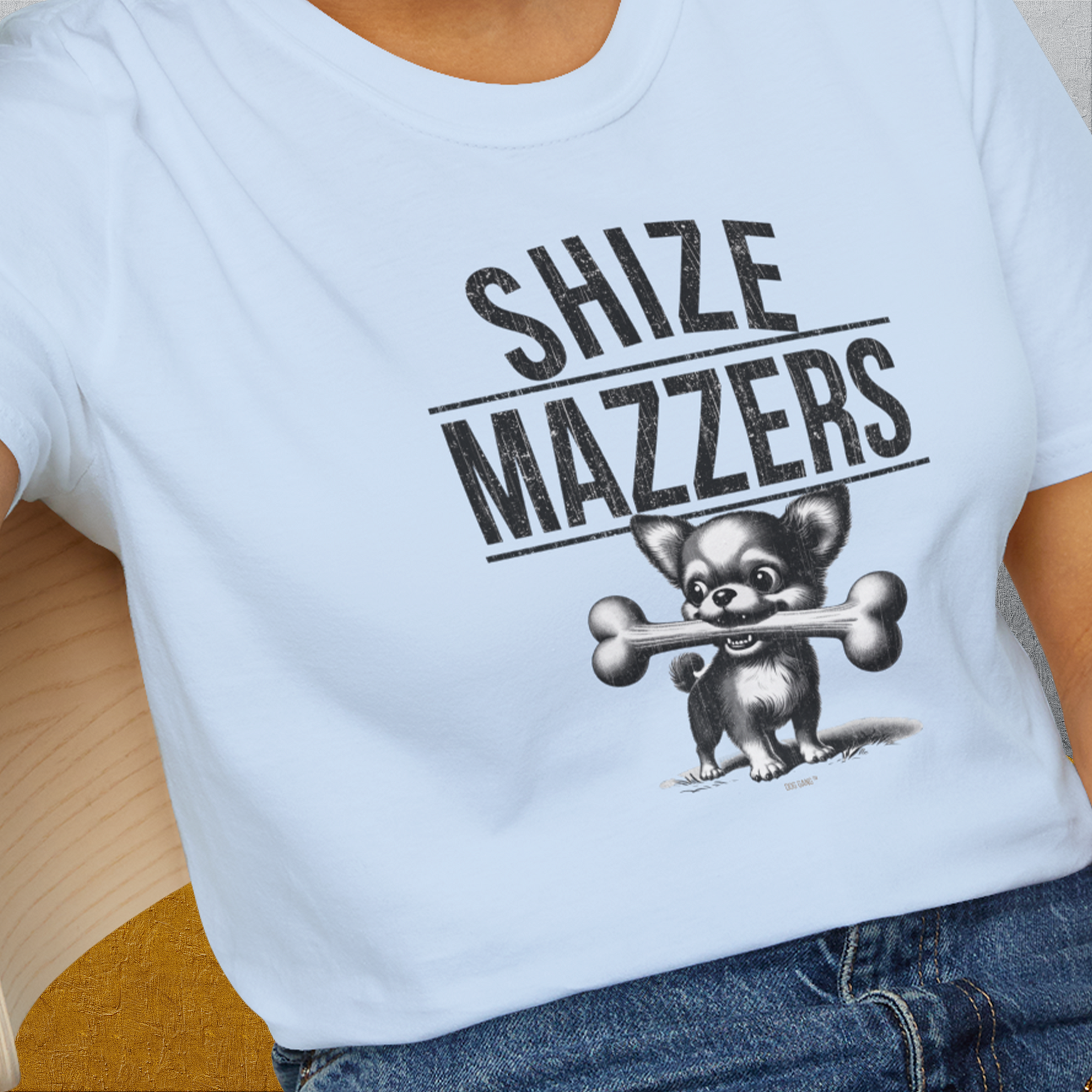 Shize Mazzers, Volume 2, Unisex T-Shirt-, a fun and stylish design for dog lovers from Dog Gang