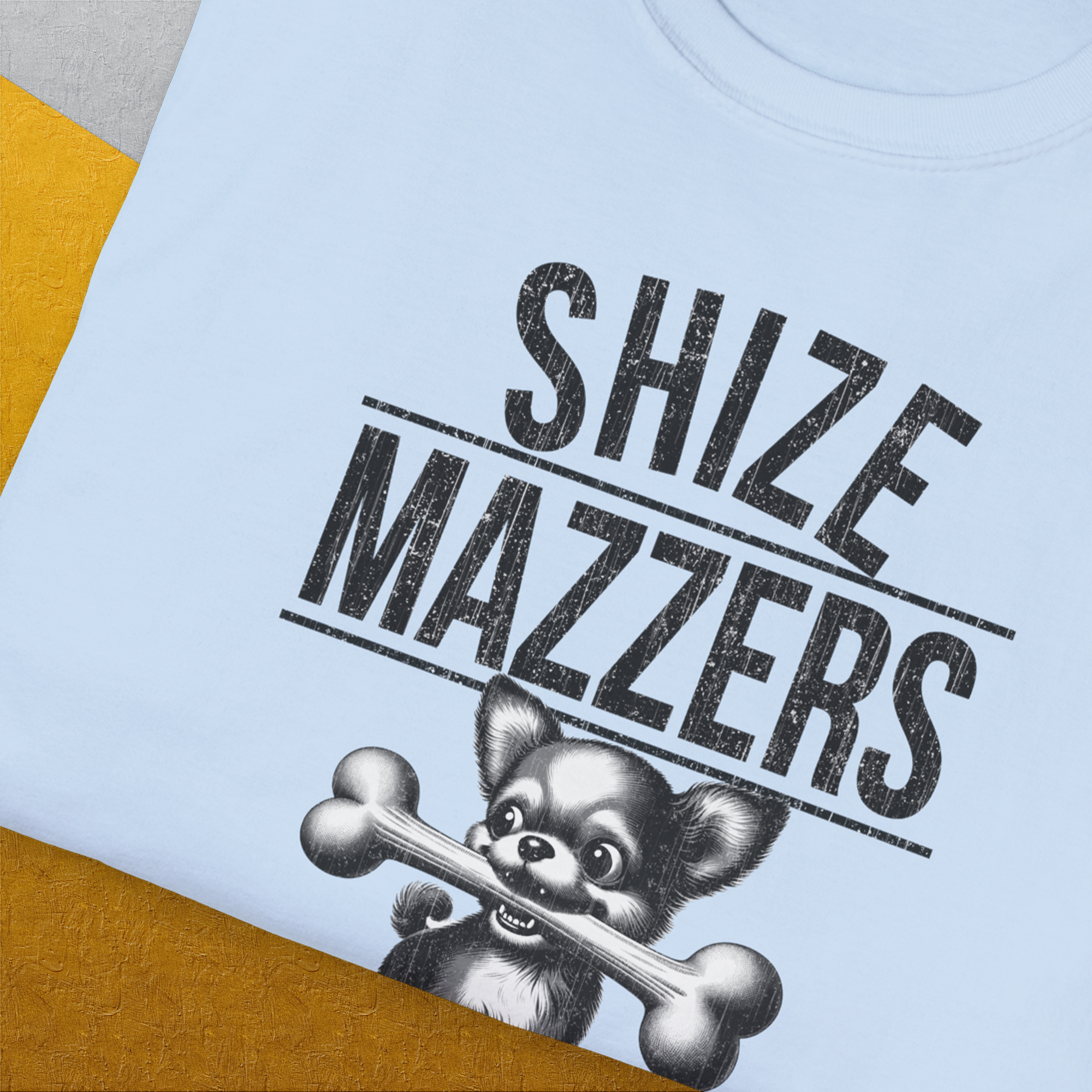 Shize Mazzers, Volume 2, Unisex T-Shirt-. A dog-themed Design from Dog Gang