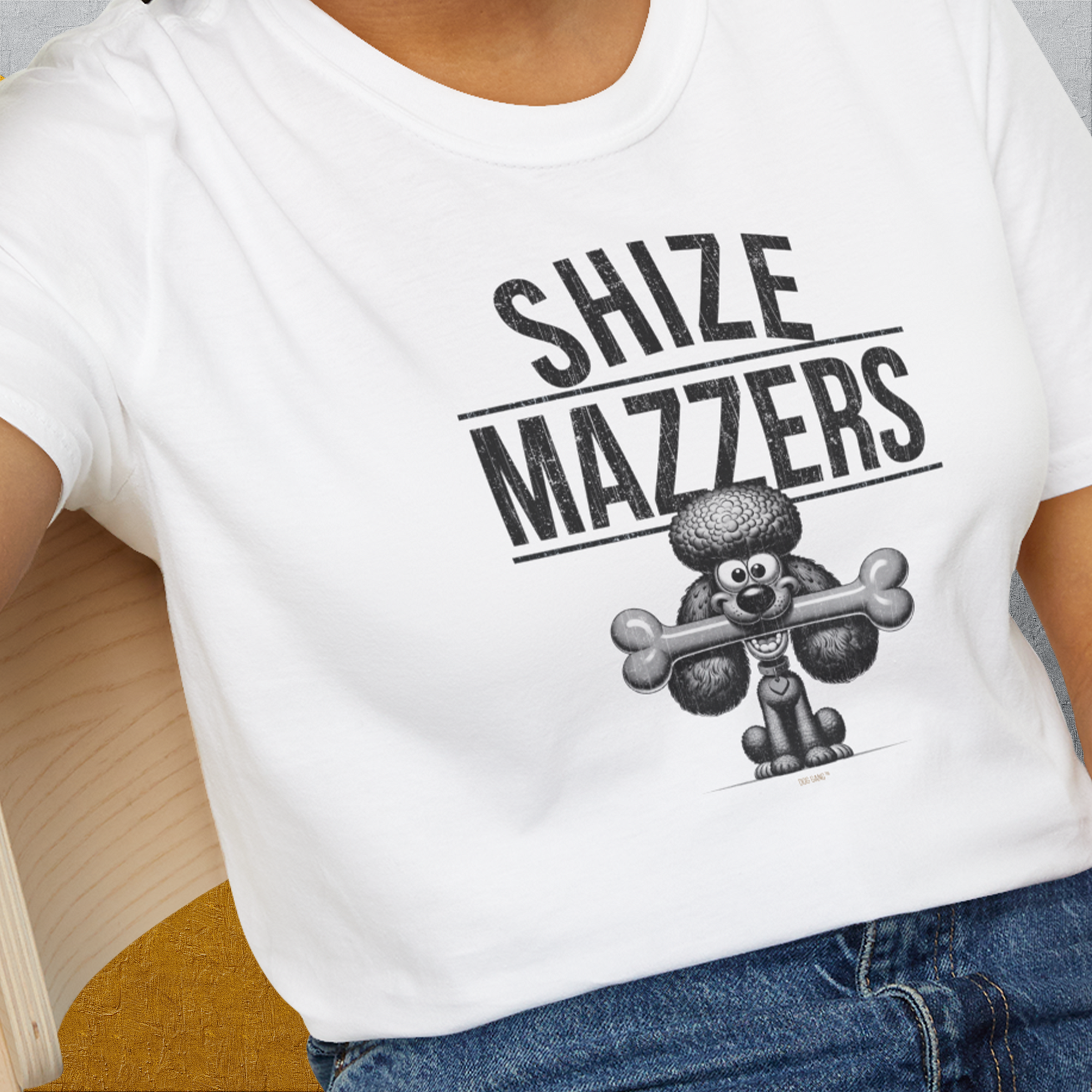 Shize Mazzers, Volume 3, Unisex T-Shirt-, a fun and stylish design for dog lovers from Dog Gang