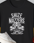 Shize Mazzers, Volume 4, Unisex T-Shirt-Black. A perfect gift for dog lovers and dog owners. Design by Dog Gang