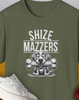 Shize Mazzers, Volume 4, Unisex T-Shirt-Military Green, Design by Dog Gang