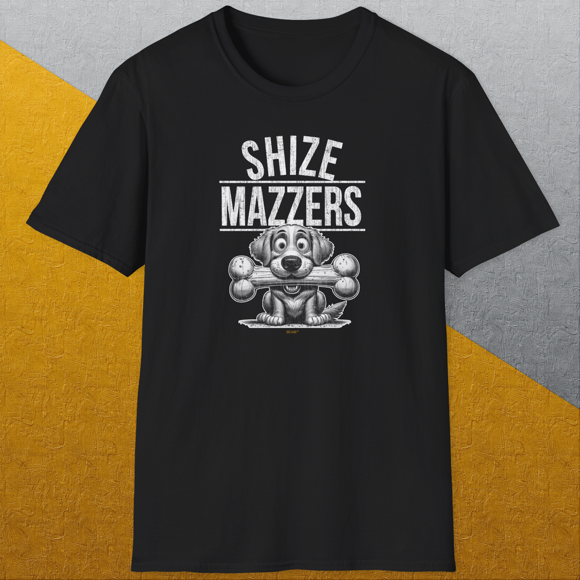 Shize Mazzers, Volume 4, Unisex T-Shirt-, a cool and stylish design with a funny saying from Dog Gang