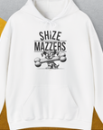 Shize Mazzers, Volume 1, Unisex Hoodie-White, a cool and stylish design with a funny saying from Dog Gang