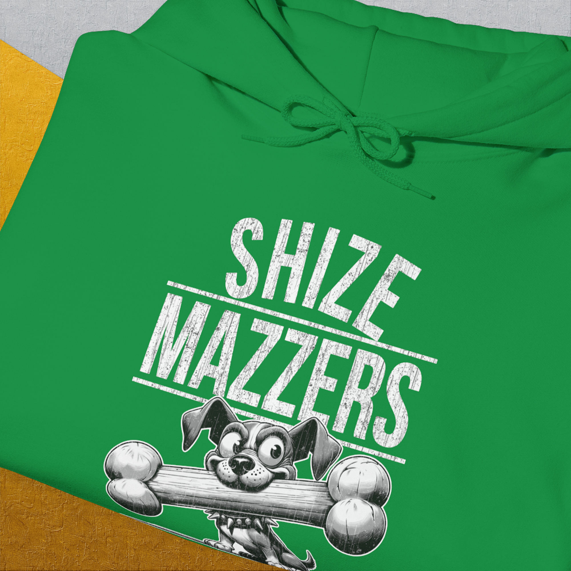 Shize Mazzers, Volume 1, Unisex Hoodie-. A dog-themed Design from Dog Gang