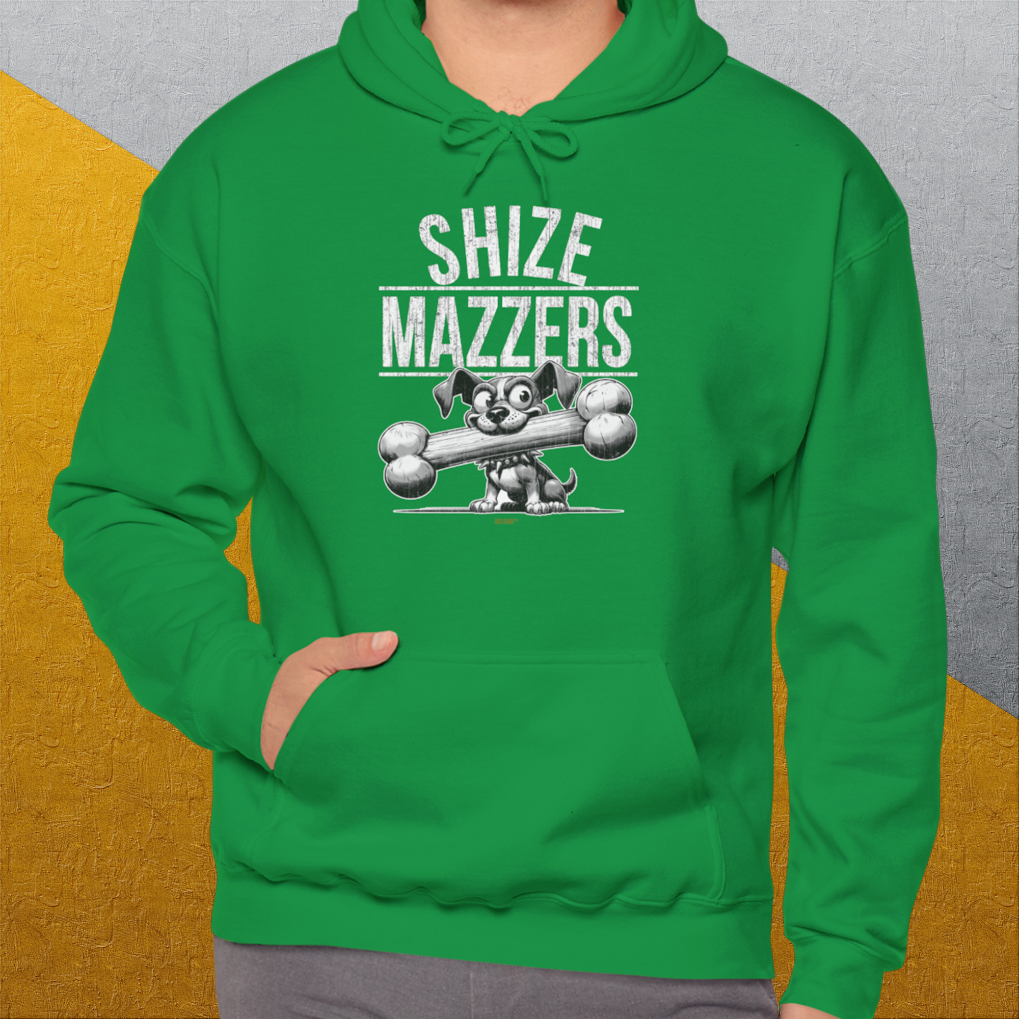 Shize Mazzers, Volume 1, Unisex Hoodie-. For dog lovers and dog owners. Design by Dog Gang