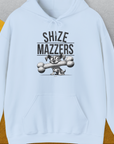 Shize Mazzers, Volume 1, Unisex Hoodie-Light Blue, Design by Dog Gang