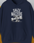 Shize Mazzers, Volume 1, Unisex Hoodie-Navy, Design by Dog Gang
