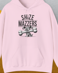 Shize Mazzers, Volume 1, Unisex Hoodie-Light Pink, Design by Dog Gang