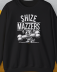 Shize Mazzers, Volume 1, Unisex Sweatshirt-Black, Design by Dog Gang