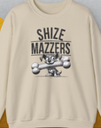 Shize Mazzers, Volume 1, Unisex Sweatshirt-Sand, Design by Dog Gang