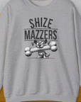 Shize Mazzers, Volume 1, Unisex Sweatshirt-Sport Grey, Design by Dog Gang
